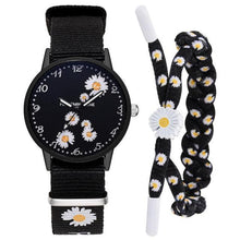 Load image into Gallery viewer, Girls Small Elegant Wrist Watch Women Fashion Nylon Strap Dress Quartz Watch Simple Wild Girlfriends Couple Watch Analog Quartz Watches With Nylon Strap Nylon Band Wristwatch