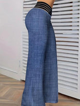 Load image into Gallery viewer, Girls' Solid Color Hollow High Waist Slimming Fashion Versatile Home Clothes Pants