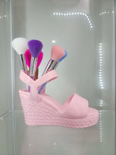 Load image into Gallery viewer, Glam Wedge Shoe Brush Holder - Step Into Style!