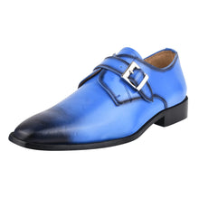 Load image into Gallery viewer, GLORIA Genuine Leather Oxford Style Monk Straps Shoe