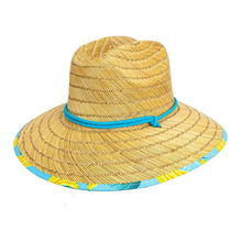 Load image into Gallery viewer, Peter Grimm Go Bananas - Rye Straw Lifeguard Hat