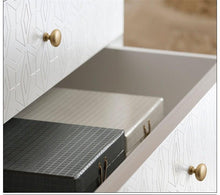 Load image into Gallery viewer, Golden Simple Fashion Aluminum Alloy Furniture Handles Bookcase Handles Wine Cabinet Handles Door Knob Handles For Cabinet Cabinet Knobs Cupboard Drawers Cabinet Dresser Bookcase Wardrobe 2.2CM