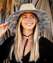 Load image into Gallery viewer, Peter Grimm Gold Leaf - Rye Straw Lifeguard Hat