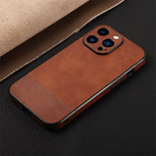 Load image into Gallery viewer, Gorgeous Luxury Genuine Leather Phone Case For iphone 13 Pro Max 12 11 14Pro Max XR XS MAX 7Plus Shockproof Cover Full Protective Slim Leather Luxury PU Flexible Bumper Non-Slip Grip Shockproof Full Body Protective Cover Men Women Phone Cases
