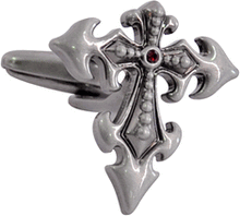 Load image into Gallery viewer, Gothic Cross Cufflinks