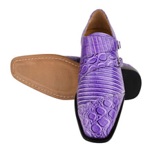 Load image into Gallery viewer, GRACE Genuine Leather Oxford Style Double Monk Strap Shoes for Men