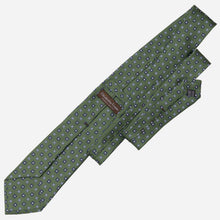 Load image into Gallery viewer, Siracusa - Printed Silk Tie - Green