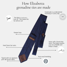 Load image into Gallery viewer, Mattei - Silk Grenadine Tie - Brown