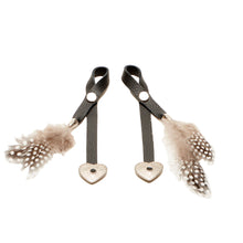 Load image into Gallery viewer, Feathered Boot Charm