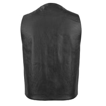 Load image into Gallery viewer, Gun Runner Men's Motorcycle Western Style Leather Vest