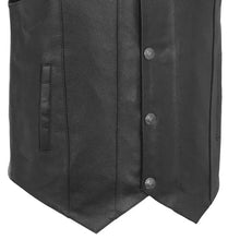 Load image into Gallery viewer, Gun Runner Men's Motorcycle Western Style Leather Vest