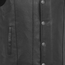 Load image into Gallery viewer, Gun Runner Men's Motorcycle Western Style Leather Vest