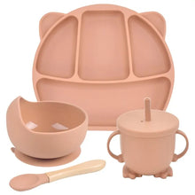 Load image into Gallery viewer, Silicone Baby Feeding Spoon Set - # BAGE21110006