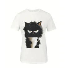 Load image into Gallery viewer, Animal Print Loose-Fit T-Shirt - # BOAA13510037
