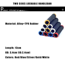 Load image into Gallery viewer, Alloy Ultimate Comfort Bike Grips for Unmatched Riding Experience
