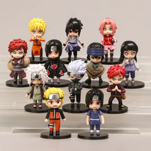 Load image into Gallery viewer, 12pcs/set Naruto Anime Shippuden PVC Figures Toys - # BOT&G522610002