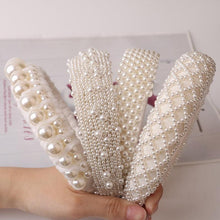 Load image into Gallery viewer, Hair Hoop women hairbands Sweet Headbands for Women Beaded Pearl Headbands Hair Accessories Gorgeous Hair Accessories For Women