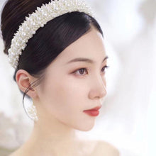Load image into Gallery viewer, Hair Hoop women hairbands Sweet Headbands for Women Beaded Pearl Headbands Hair Accessories Gorgeous Hair Accessories For Women