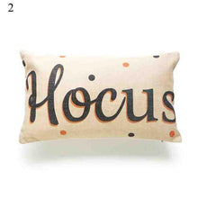 Load image into Gallery viewer, Halloween Cushion Cover Soft Linen Pillow Case Sofa Decoration Pumpkin Printed Pillow Case Orange And Black Pillow Cover For Living Room Car Pillowcase Home Supplies