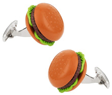 Load image into Gallery viewer, Hamburger Cufflinks