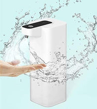 Load image into Gallery viewer, Hand Foam Liquid Soap Dispenser Automatic Soap Dispensers For Bathroom Touchless Dish Soap Dispenser Electric Hand Free Automatic Foaming Hand Soap Dispenser Touchless Soap Dispenser USB Rechargeable Automatic Soap Dispenser For Bathroom Kitchen