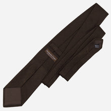 Load image into Gallery viewer, Mocha - Brown Silk Grenadine Tie