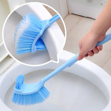 Load image into Gallery viewer, Handheld Toilet Cleaning Brush Household Toilet Cleaning Toilet Stain Powerful Stain Removal Brush Bathroom Accessories Cleaning Tools For Bathroom Shower Sliding Door Tracks Kitchen Edge Corner Window Cleaning Brush