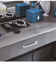 Load image into Gallery viewer, Handles Drawer Cabinet Furniture Kitchen Handles For Cabinet Knob Door Drawer Furniture Kitchen Knob Simplicity White Stainless Steel Hollow Tube Bar Drawer Pulls Cupboard Knob For Kitchen Furniture Hardware
