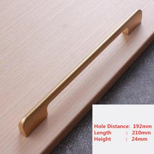 Load image into Gallery viewer, Handles Drawer Cabinet Furniture Kitchen Handles For Cabinet Knob Door Drawer Furniture Kitchen Pearl Golden Simplicity Hardware Pull Handles Modern Style T Bar Kitchen Cabinet Hardware Pulls