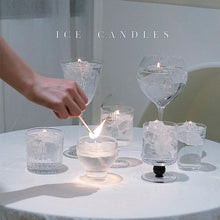 Load image into Gallery viewer, Handmade 3D Iceberg Candle With Candle Wick Jelly Wax Candle Floating Candle Elegant Transparent Iceberg Shape Romantic Party Candles Cute New Design Trendy Home Decor Table Decor Iceberg Shape Candles