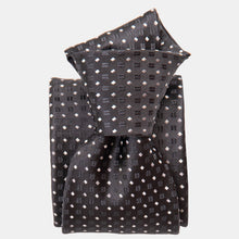 Load image into Gallery viewer, Barbera - Silk Jacquard Tie - Black