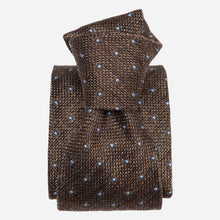 Load image into Gallery viewer, Mattei - Silk Grenadine Tie - Brown