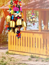 Load image into Gallery viewer, Handmade Copper Wind Chimes Hanging Ethnic Wind Bronze Bell Wood Fish Pendant Mobile Wind Chime Home Garden Outdoor Living Decoration Wind Bells Handmade Pendants For Birthday Gift & Home Decors