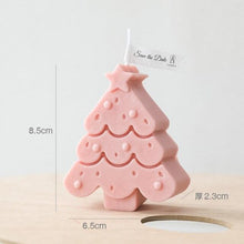 Load image into Gallery viewer, Handmade Creative Christmas Tree Scented Candles Christmas Tree Candles Christmas Gifts For Women Mom Girlfriend Christmas Scented Candles Home Decor Christmas Novelty Scented Candles Seasonal Celebration Candle Decoration Candle Gift