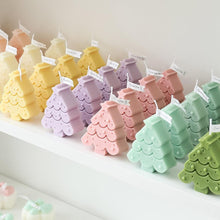 Load image into Gallery viewer, Handmade Creative Christmas Tree Scented Candles Christmas Tree Candles Christmas Gifts For Women Mom Girlfriend Christmas Scented Candles Home Decor Christmas Novelty Scented Candles Seasonal Celebration Candle Decoration Candle Gift