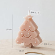 Load image into Gallery viewer, Handmade Creative Christmas Tree Scented Candles Christmas Tree Candles Christmas Gifts For Women Mom Girlfriend Christmas Scented Candles Home Decor Christmas Novelty Scented Candles Seasonal Celebration Candle Decoration Candle Gift