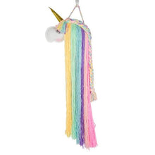 Load image into Gallery viewer, Handmade Dream Catchers Flower For Kids Unicorn Dream Catcher Ornament Feather Wall Decor For Girls Bedroom Flower Wall Hanging Decoration Flower Dream Catcher
