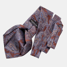 Load image into Gallery viewer, Cortina - Silk Jacquard Tie - Copper