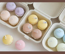 Load image into Gallery viewer, Handmade Lovely Macaron Candle Macaron Candles Scented Candle Cute Handmade Aromatherapy Candles Gifts For Women Home Decor Candle Scented Candles Aromatherapy Wedding Home Decoration Scented Candles INS Shooting Props