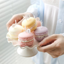 Load image into Gallery viewer, Handmade Lovely Macaron Candle Macaron Candles Scented Candle Cute Handmade Aromatherapy Candles Gifts For Women Home Decor Candle Scented Candles Aromatherapy Wedding Home Decoration Scented Candles INS Shooting Props