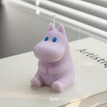 Load image into Gallery viewer, Handmade Scented Candles Creative Teddy Dog Candles Cute Bear Birthday Candles Bear Shaped Cool Candles Scented Funky Candles Aesthetic Candles Birthday Cake Decoration Cake Topper Decor For Baby ShoweAromatherapy Teddy Bear Shape Candle Gift