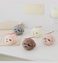 Load image into Gallery viewer, Handmade Scented Candles Creative Teddy Dog Candles Cute Bear Birthday Candles Bear Shaped Cool Candles Scented Funky Candles Aesthetic Candles Birthday Cake Decoration Cake Topper Decor For Baby ShoweAromatherapy Teddy Bear Shape Candle Gift