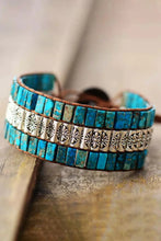 Load image into Gallery viewer, Handmade Triple Layer Natural Stone Bracelet