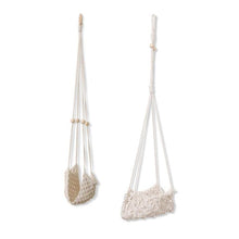 Load image into Gallery viewer, Handmade Wall Art Home Wall Decor Woven Hanging Tapestry Tassel Wind Chimes Wall Hanging Ornaments Hand Macrame Wall For Wall Wedding Living Room Gallery Patio Apartment Yard Decor