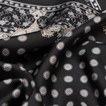 Load image into Gallery viewer, Filippo - Silk Neckerchief - Black