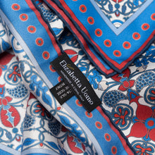 Load image into Gallery viewer, Barbaresco - Silk Neckerchief - Blue and Red