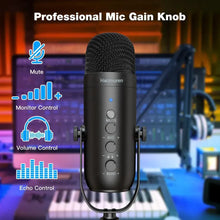 Load image into Gallery viewer, Haomuren USB Streaming Podcast Microphone Kit: Elevate Your Audio Game! 🎙️
