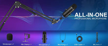 Load image into Gallery viewer, Haomuren USB Streaming Podcast Microphone Kit: Elevate Your Audio Game! 🎙️