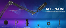 Load image into Gallery viewer, Haomuren USB Streaming Podcast Microphone Kit: Elevate Your Audio Game! 🎙️