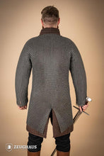 Load image into Gallery viewer, Chainmail Hauberk Roundring 9mm Steel Oiled